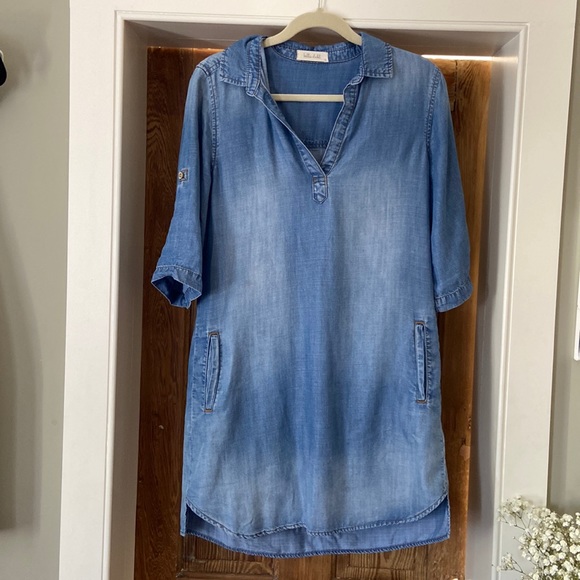 Bella Dahl Denim A line dress - Picture 2 of 4